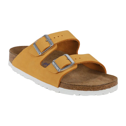 Birkenstock Arizona Soft Footbed Nubuck Leather Sandals