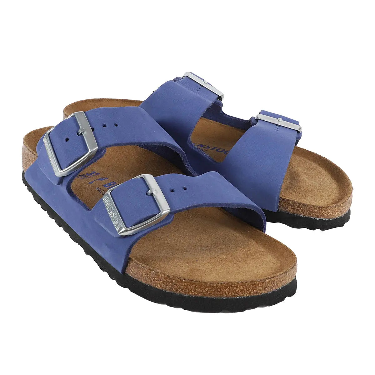 Birkenstock Arizona Soft Footbed Nubuck Leather Sandals