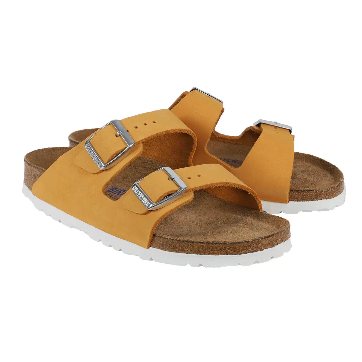 Birkenstock Arizona Soft Footbed Nubuck Leather Sandals