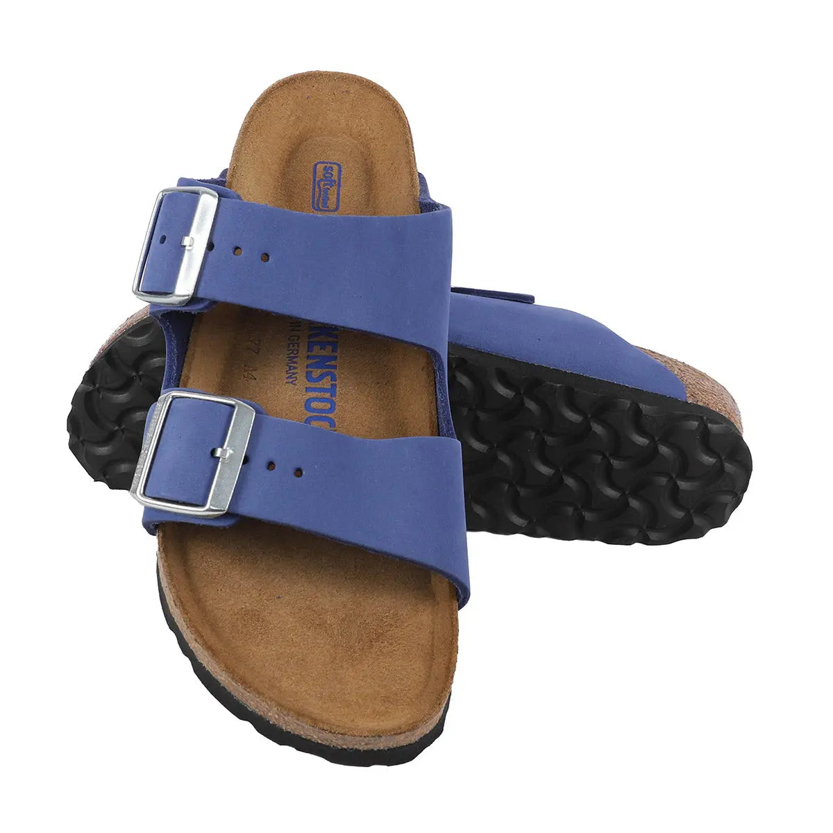 Birkenstock Arizona Soft Footbed Nubuck Leather Sandals