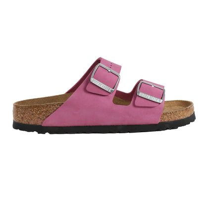 Birkenstock Arizona Soft Footbed Nubuck Leather Sandals