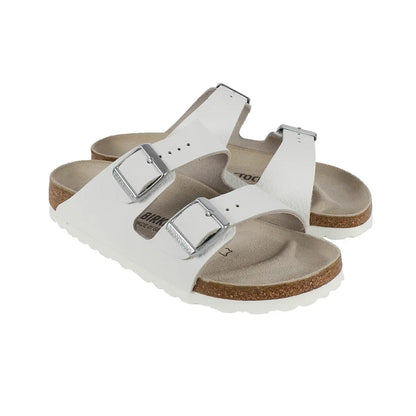 White/Silver Buckle-
