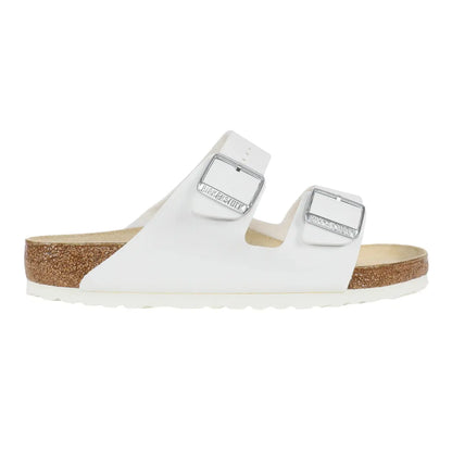 White/Silver Buckle-