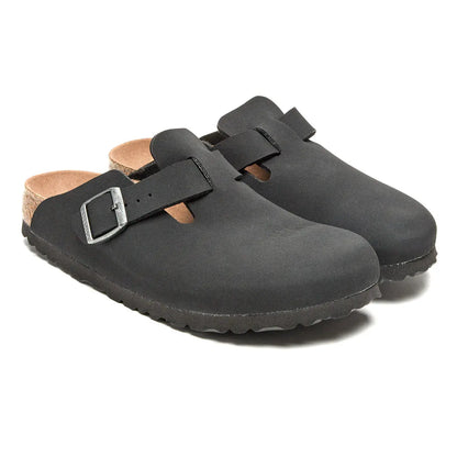 Birkenstock Boston Vegan Birkibuc Clogs