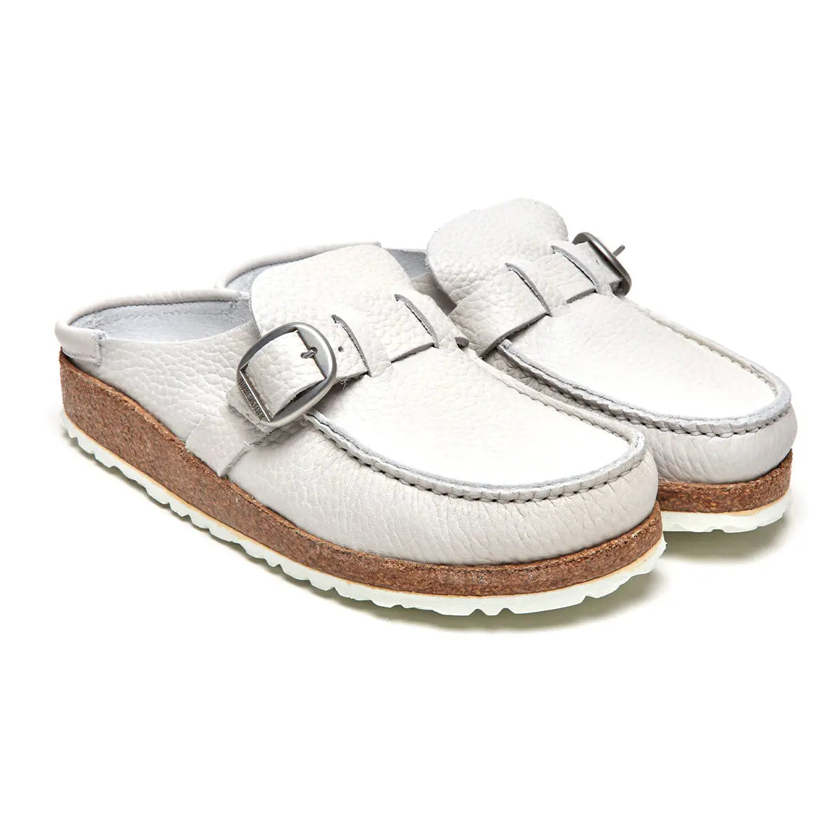 Birkenstock Buckley Natural Leather Shoes – Zulily