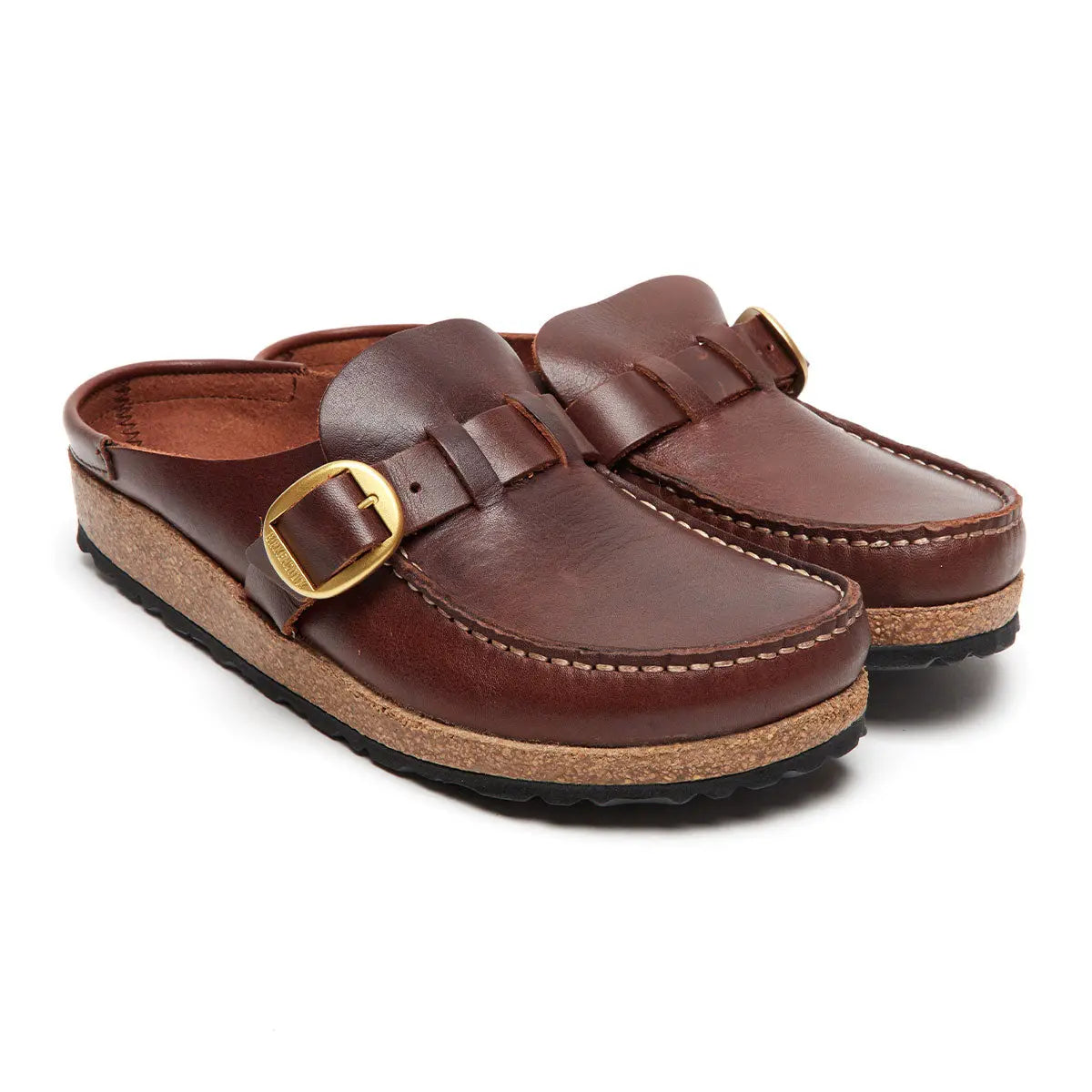 Birkenstock Buckley Natural Leather Shoes
