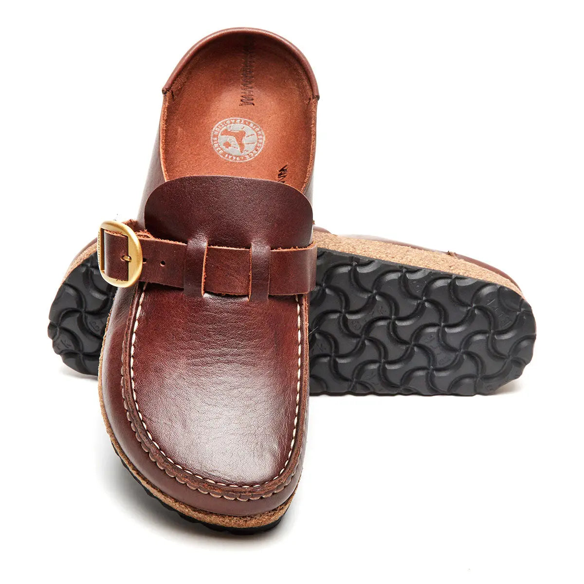 Birkenstock Buckley Natural Leather Shoes – Zulily