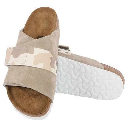 Birkenstock Kyoto Suede Leather Birko-Flor Sandals