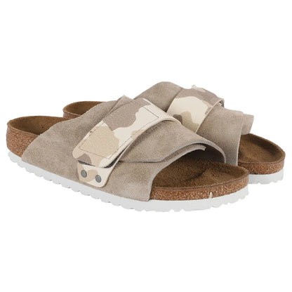 Birkenstock Kyoto Suede Leather Birko-Flor Sandals