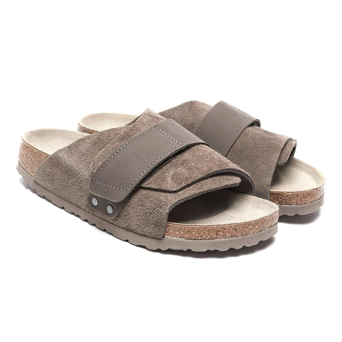 Birkenstock Kyoto Sandales en cuir suédé