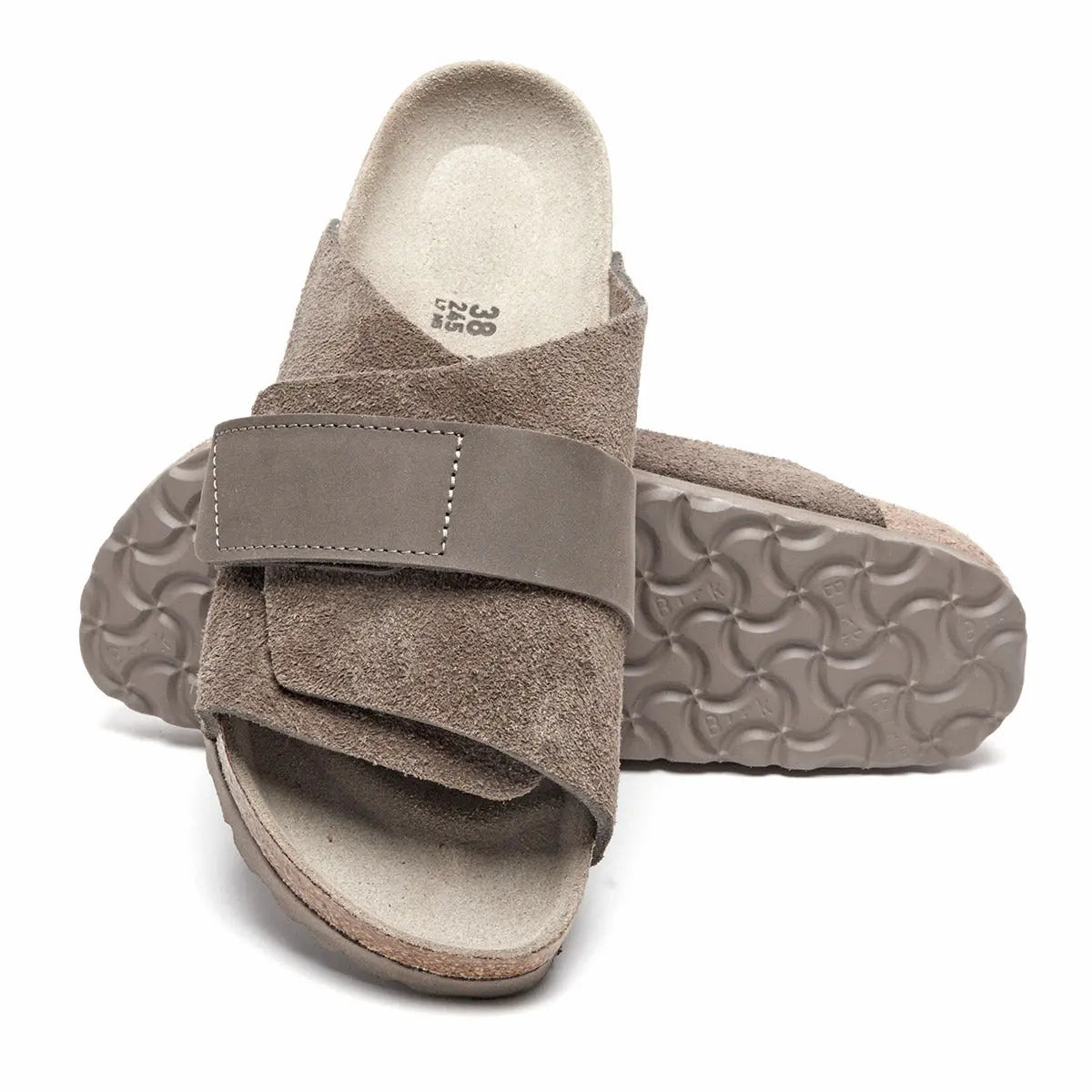 Birkenstock Kyoto Sandales en cuir suédé