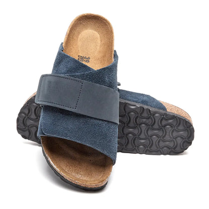 Birkenstock Kyoto Suede Leather Sandals
