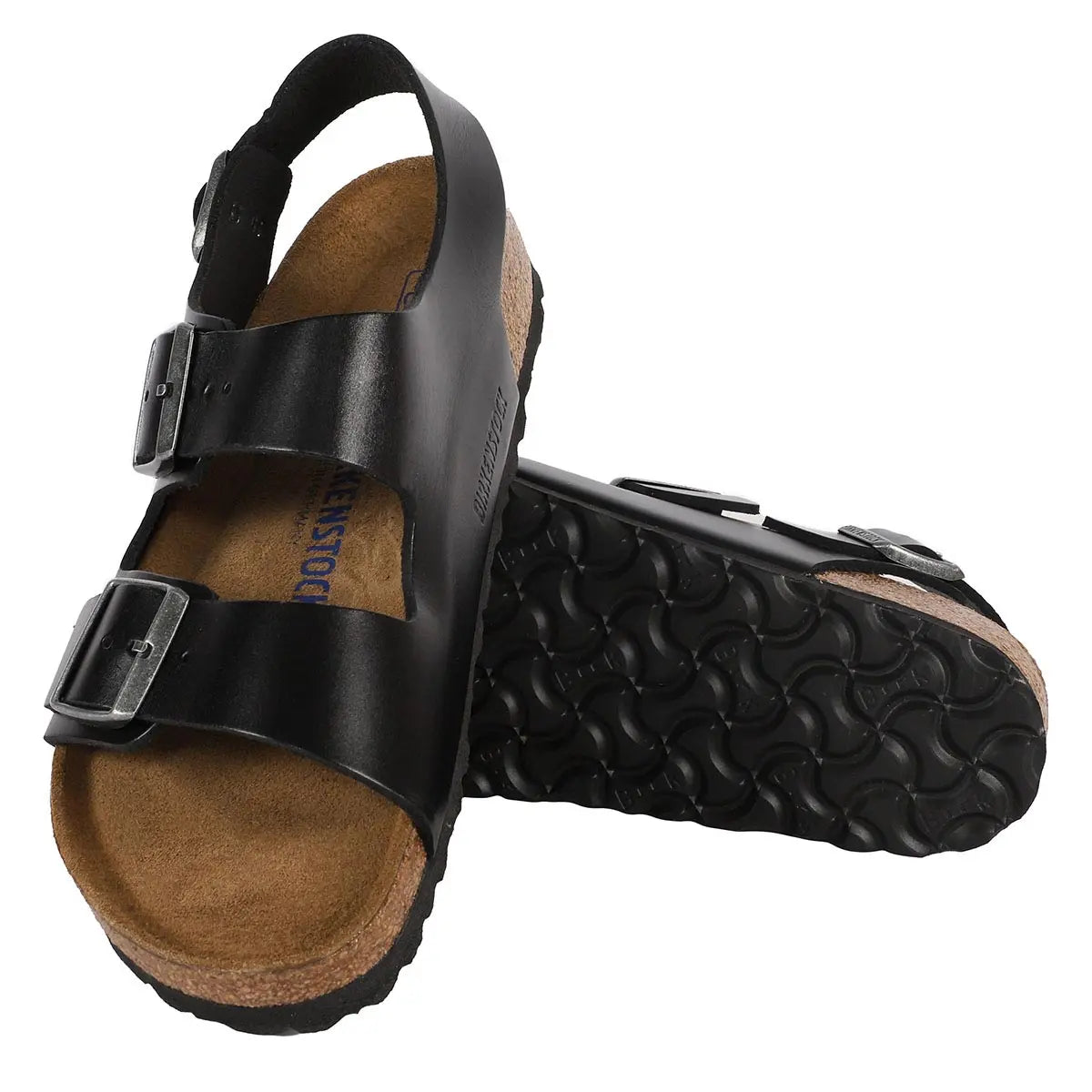 Birkenstock Milano Soft Footbed Smooth Leather Sandals – Zulily