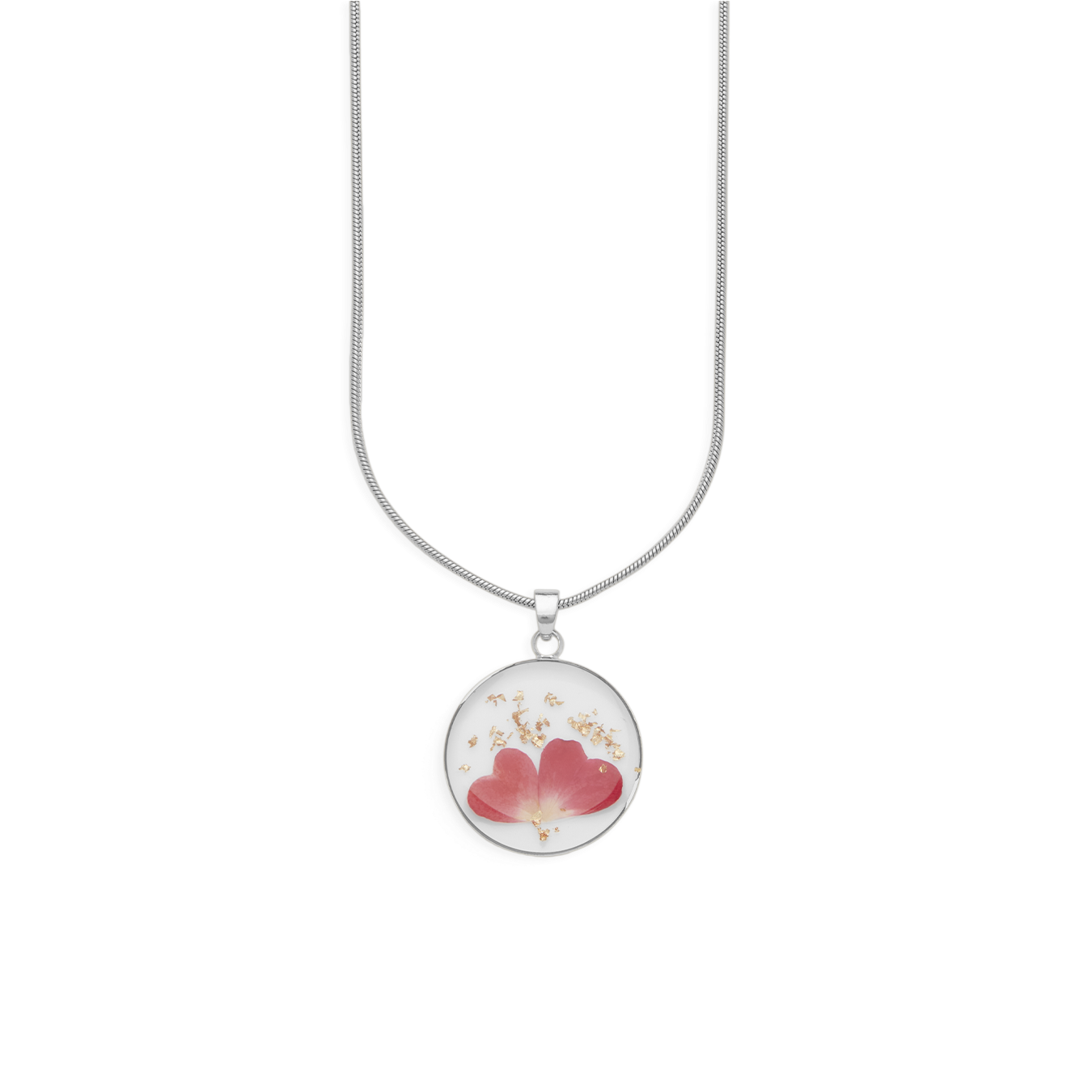 Mint & Lily Pressed Birth Flower Necklace