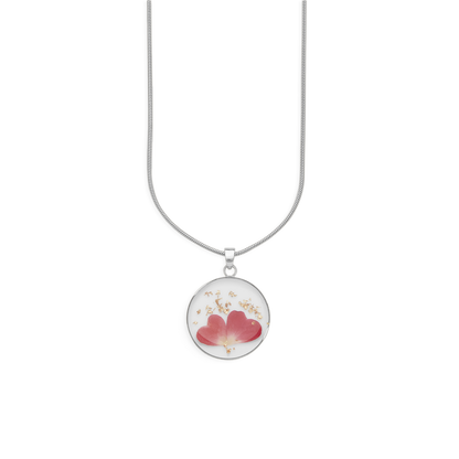 Mint & Lily Pressed Birth Flower Necklace
