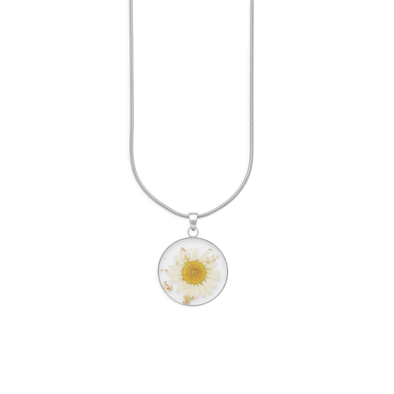 Mint & Lily Pressed Birth Flower Necklace