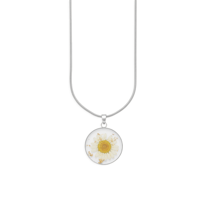 Mint & Lily Pressed Birth Flower Necklace