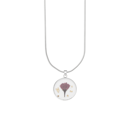 Mint & Lily Pressed Birth Flower Necklace