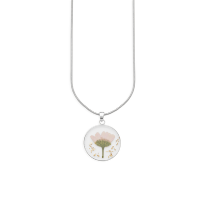 Mint & Lily Pressed Birth Flower Necklace