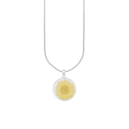 Mint & Lily Pressed Birth Flower Necklace