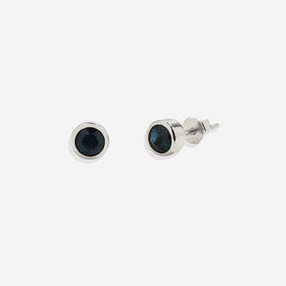 Mint & Lily Birthstone Bezel Studs