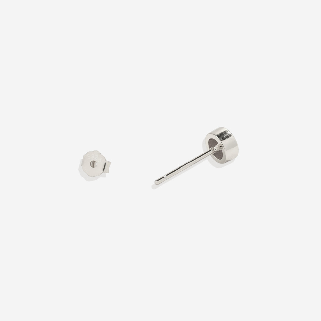 Mint & Lily Birthstone Bezel Studs