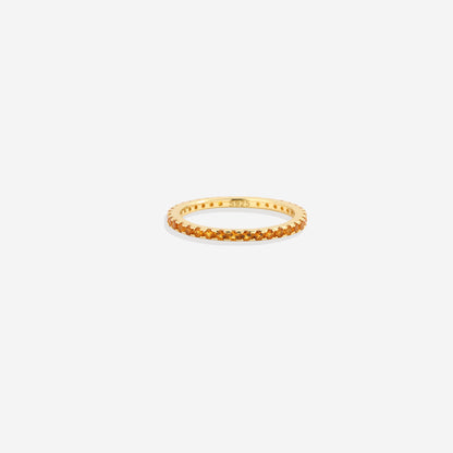 Mint & Lily November Birthstone Eternity Stacking Ring