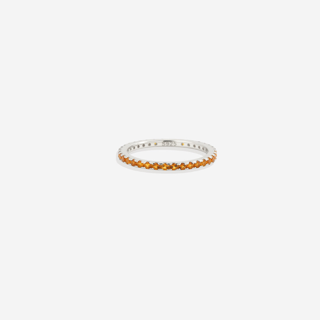 Mint & Lily November Birthstone Eternity Stacking Ring