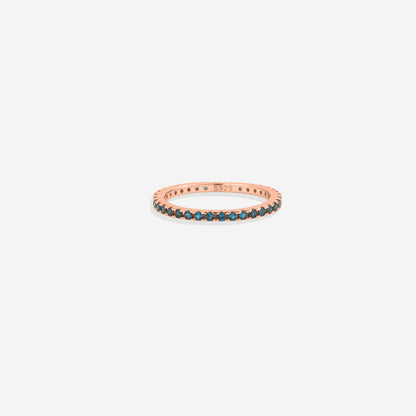 Mint & Lily December Birthstone Eternity Stacking Ring