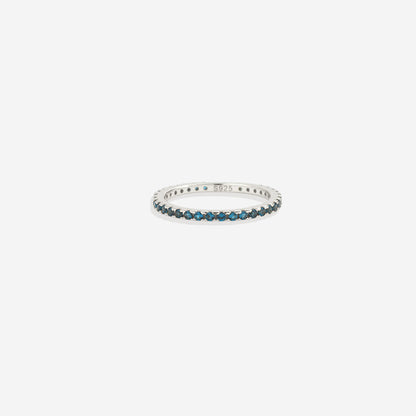 Mint & Lily December Birthstone Eternity Stacking Ring