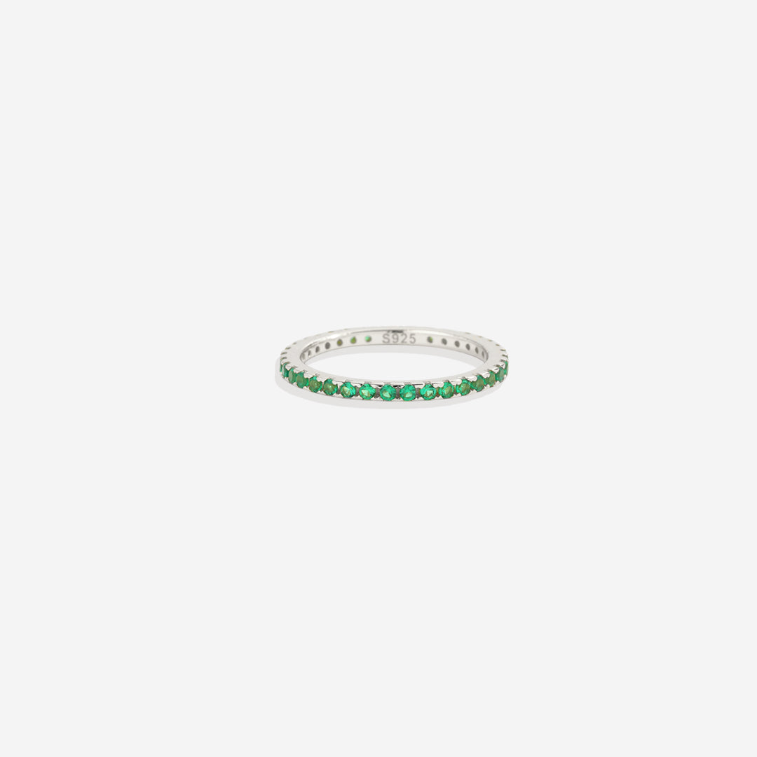 Mint & Lily May Birthstone Eternity Stacking Ring