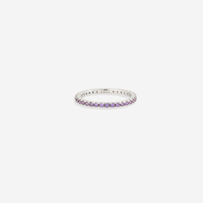 Mint & Lily June Birthstone Eternity Stacking Ring