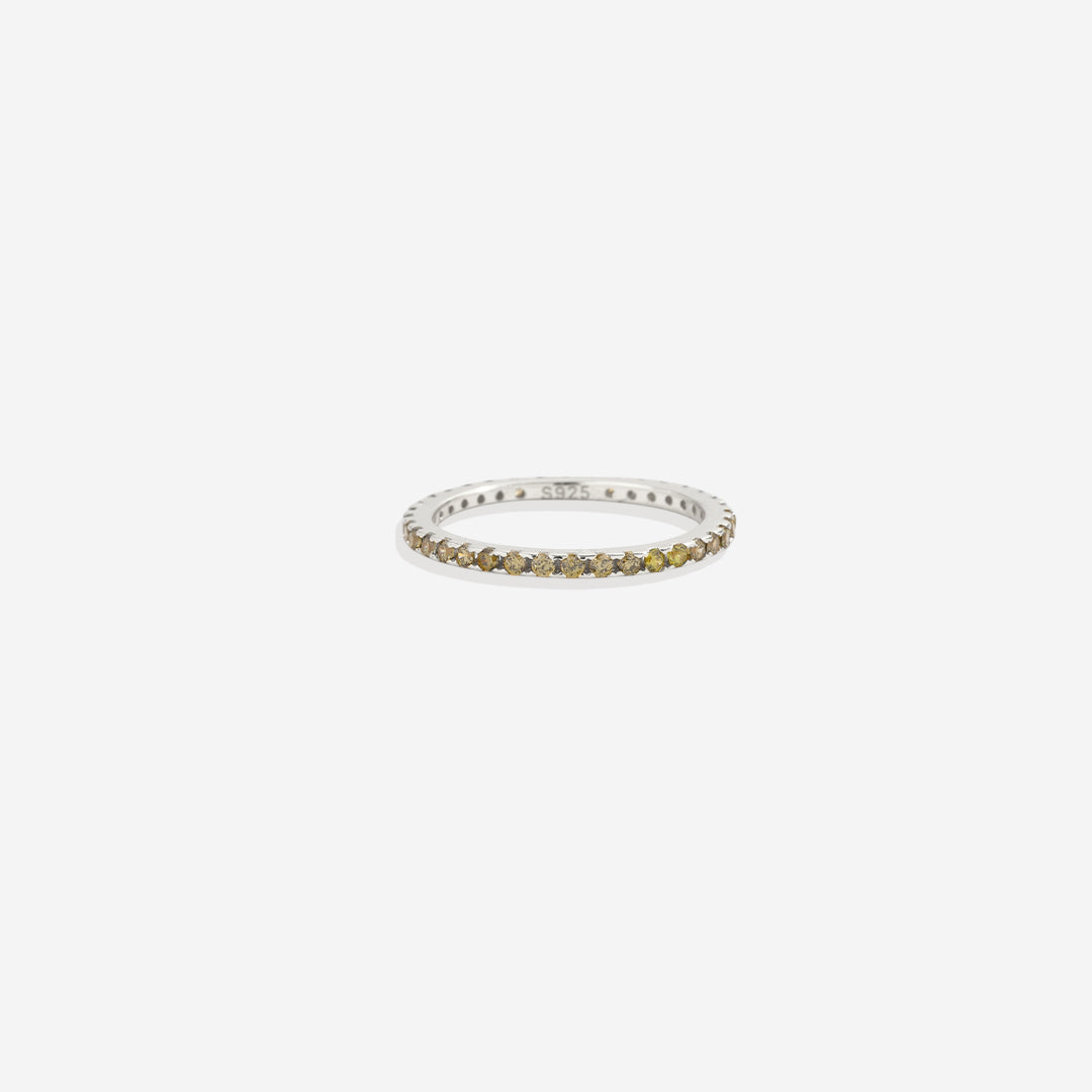Mint & Lily August Birthstone Eternity Stacking Ring