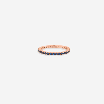 Mint & Lily September Birthstone Eternity Stacking Ring