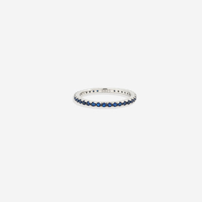 Mint & Lily September Birthstone Eternity Stacking Ring