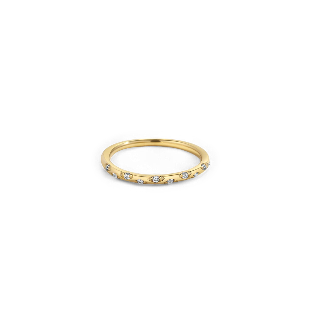 Mint & Lily Dainty Constellation Birthstone Ring