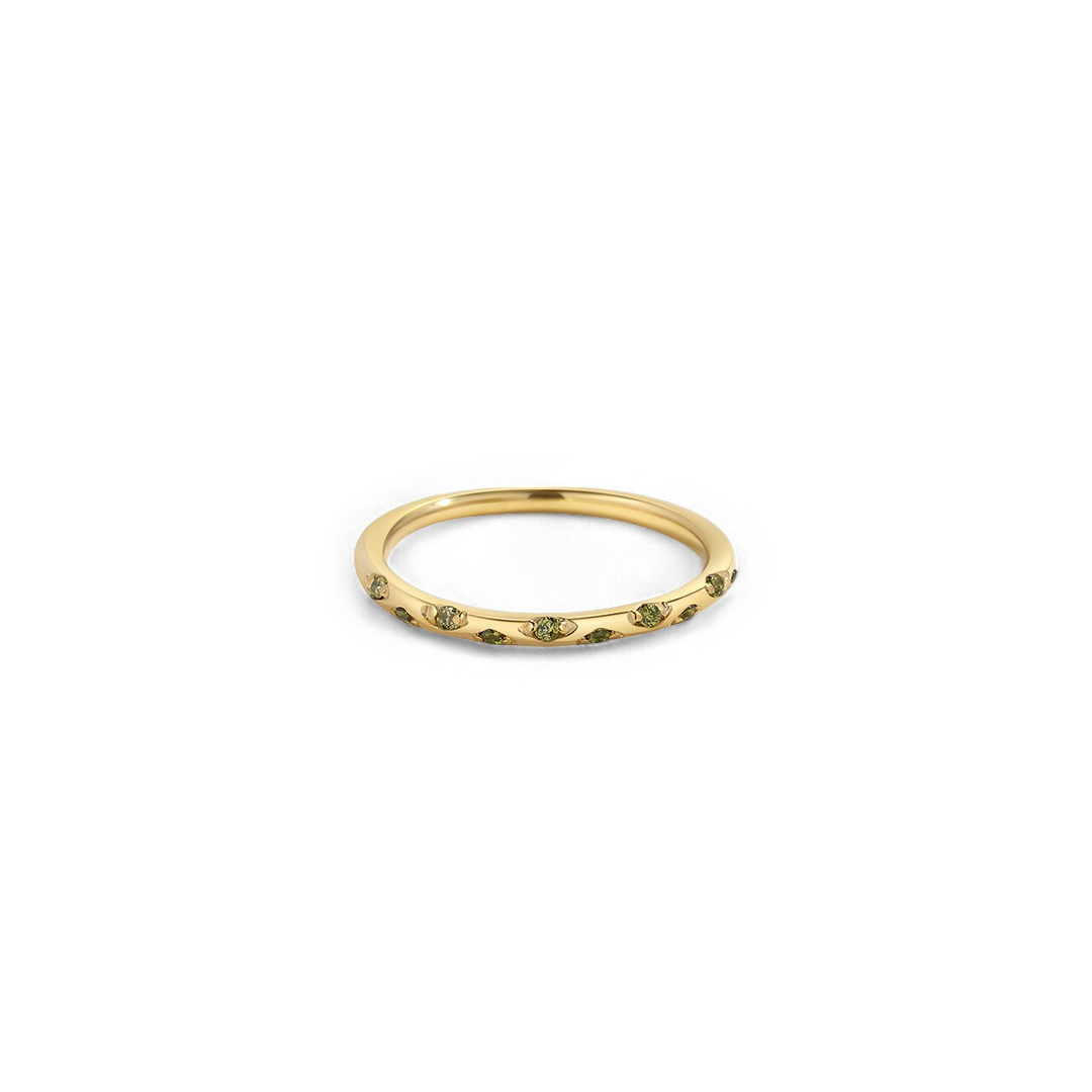 Mint & Lily Dainty Constellation Birthstone Ring