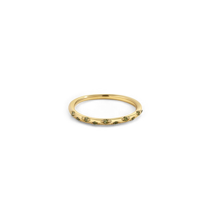 Mint & Lily Dainty Constellation Birthstone Ring