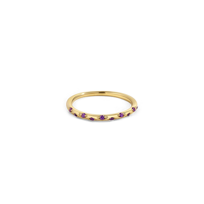 Mint & Lily Dainty Constellation Birthstone Ring