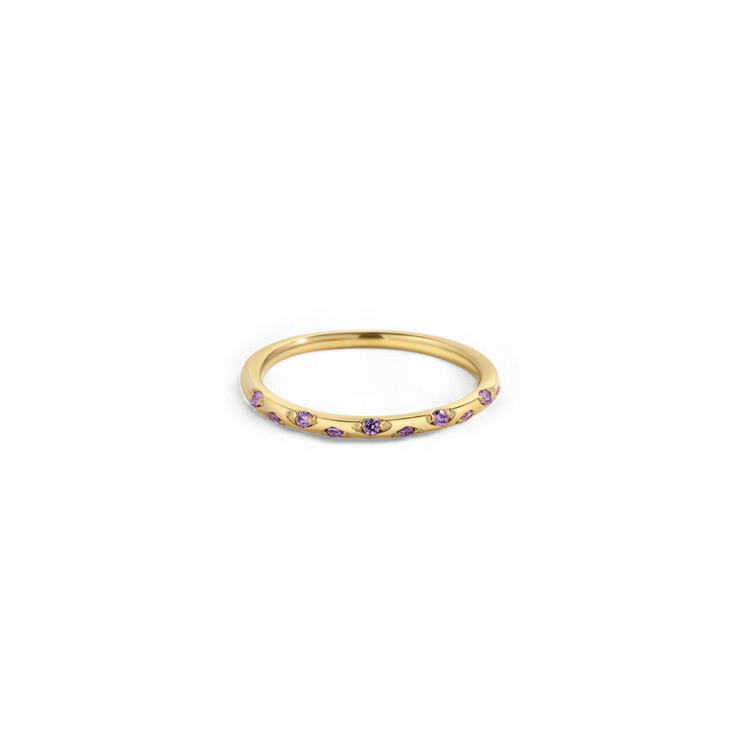 Mint & Lily Dainty Constellation Birthstone Ring