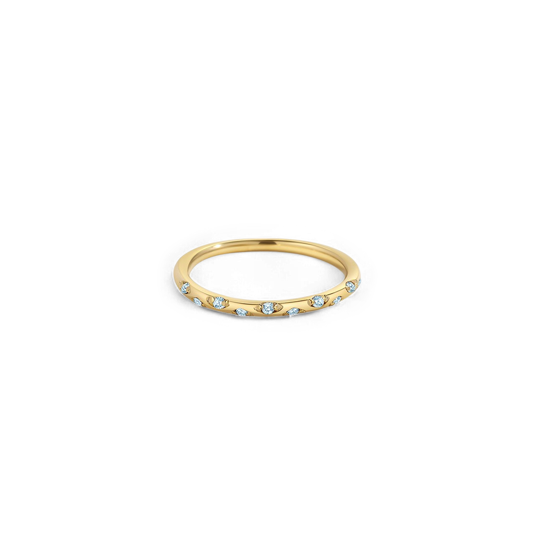 Mint & Lily Dainty Constellation Birthstone Ring