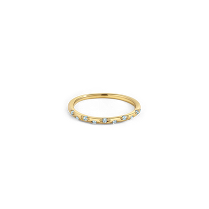 Mint & Lily Dainty Constellation Birthstone Ring