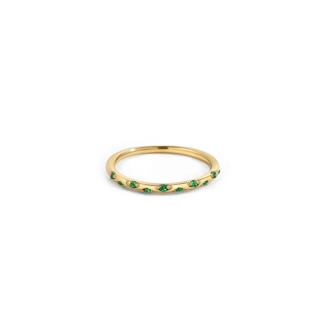 Mint & Lily Dainty Constellation Birthstone Ring