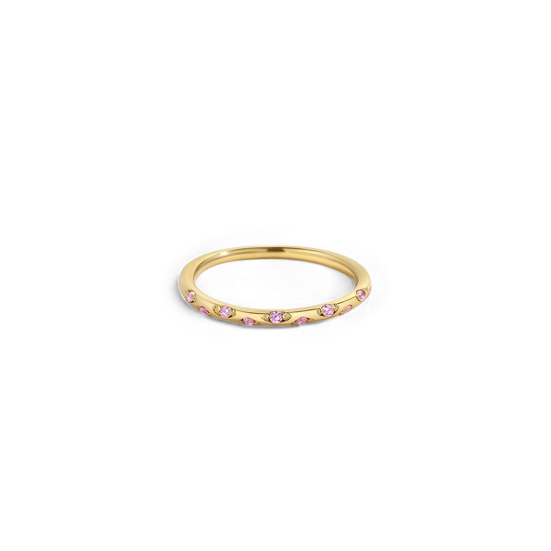 Mint & Lily Dainty Constellation Birthstone Ring