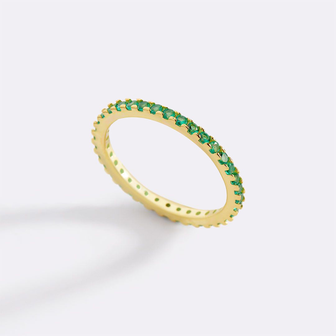 Mint & Lily May Birthstone Eternity Stacking Ring