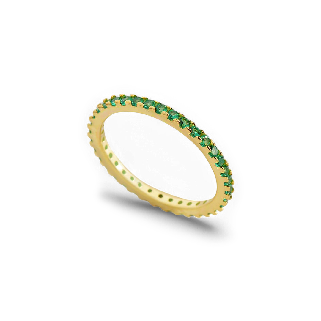 Mint & Lily May Birthstone Eternity Stacking Ring