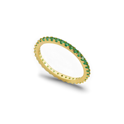 Mint & Lily May Birthstone Eternity Stacking Ring