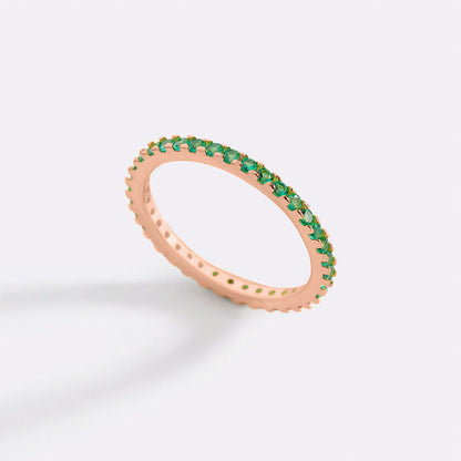 Mint & Lily May Birthstone Eternity Stacking Ring