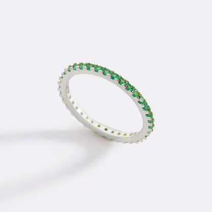 Mint & Lily May Birthstone Eternity Stacking Ring