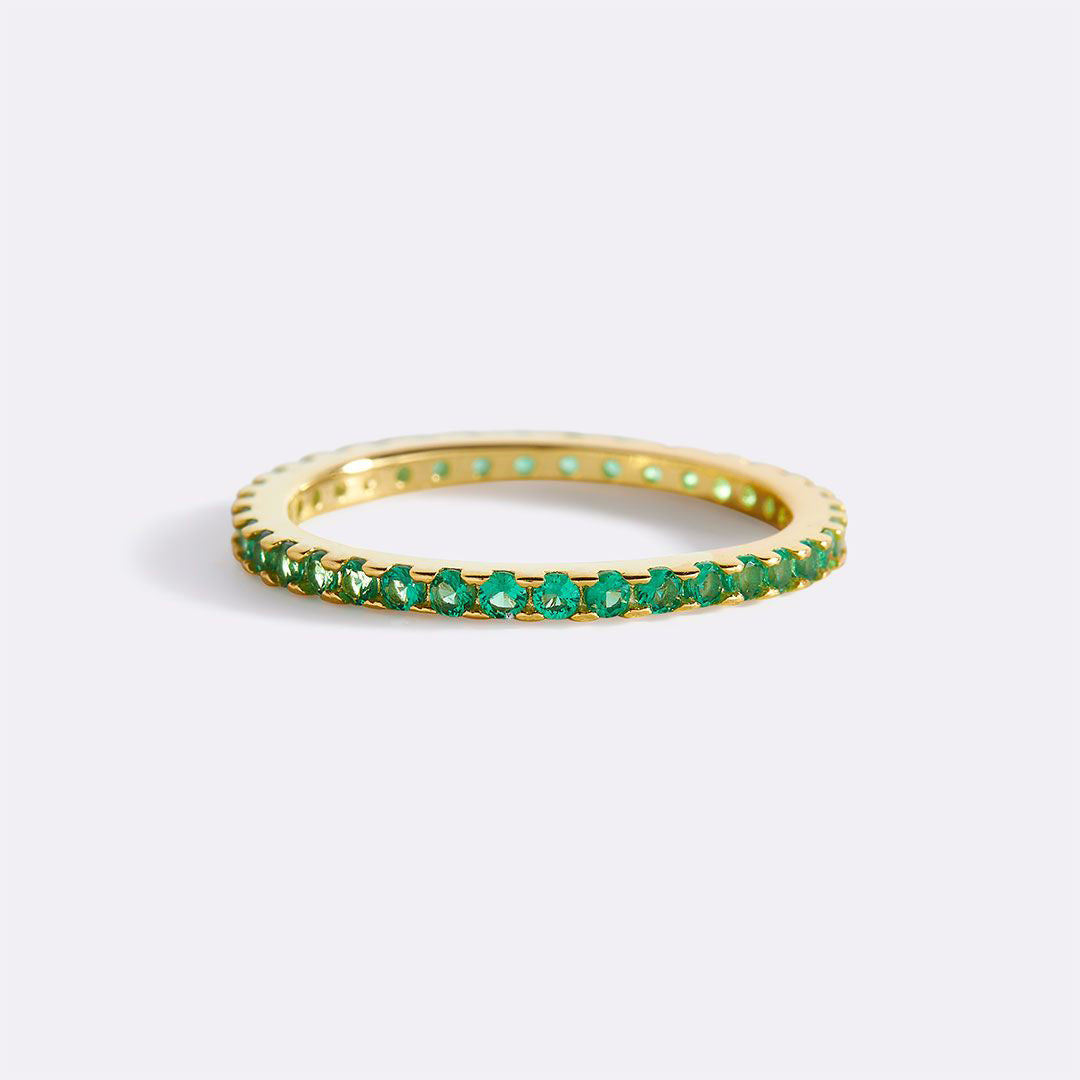 Mint & Lily May Birthstone Eternity Stacking Ring
